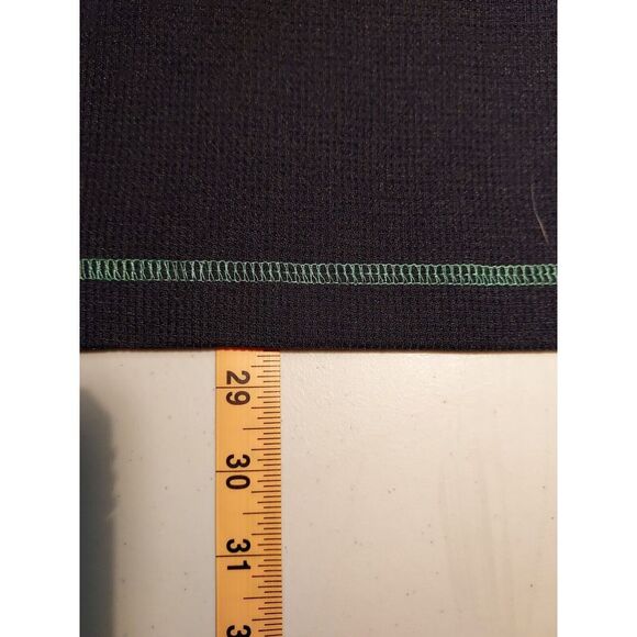 NBA Boston Celtics Mens L Black Waffle Mascot Lucky the Leprechaun Logo LS Shirt - Picture 5 of 8